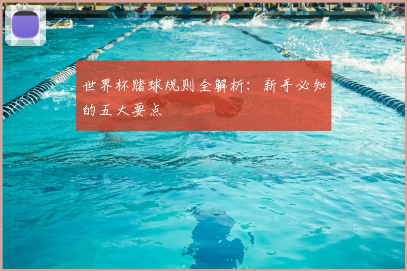 世界杯赌球规则全解析:新手必知的五大要点