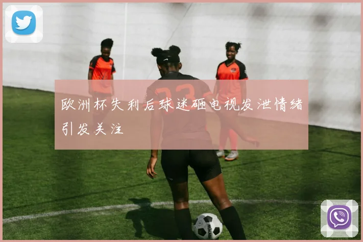 欧洲杯失利后球迷砸电视发泄情绪引发关注