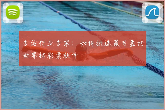 专访行业专家:如何挑选最可靠的世界杯彩票软件