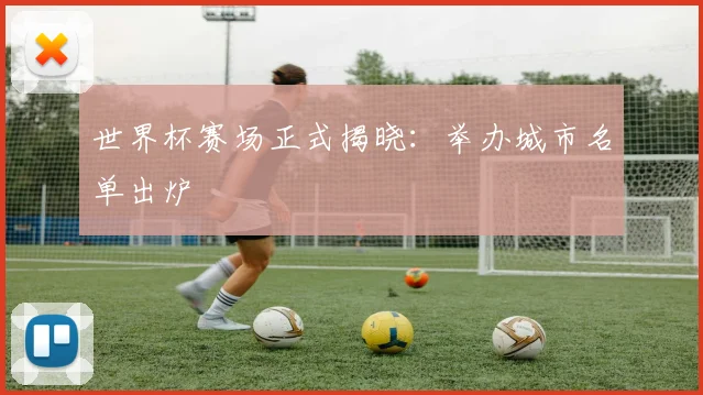 世界杯赛场正式揭晓:举办城市名单出炉